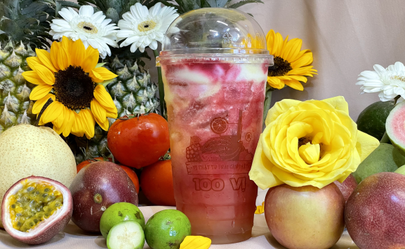 Món Best Seller: Táo- Củ dền- Thơm- Lê